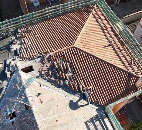 rifacimento del tetto verona